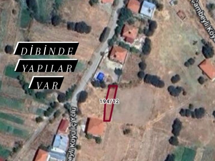 AFYONKARAHİSAR SANDIKLI ÇAMBEYLİ KÖYÜNDE 157M² TARLAMIZ SATILIK - AFYONKARAHİSAR SANDIKLI fotoğraf 2